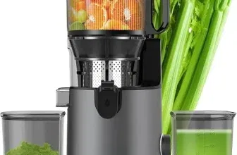 Entsafter – Slow Juicer (147 mm Einfüllschacht & 400W Motor 1,8L inkl. 2 Gläser) für 69,99 € inkl. Versand (statt 139,99 €)