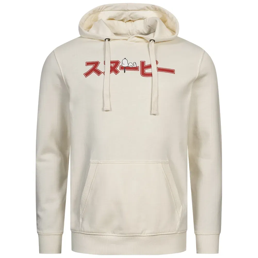 Die Peanuts Logo Japan Herren Hoodie FCMHS089ECR (Gr. S bis 2XL in 2 Farben) für 19,94 € inkl. Versand (statt 30,00 €)