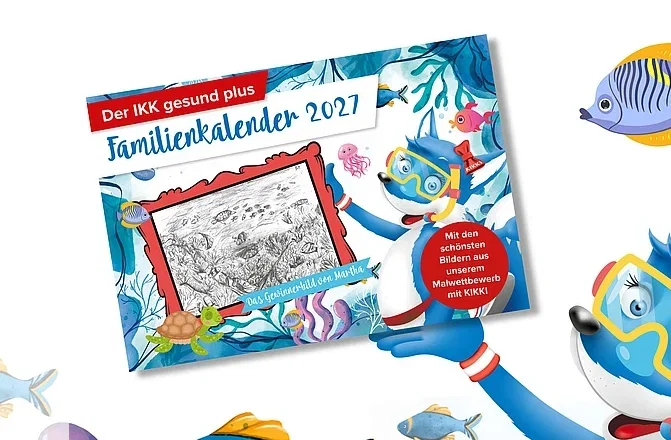 Gratis 🗓️Familienkalender 2027 von der IKKBB [Bestellbar für Berlin/Brandenburg]