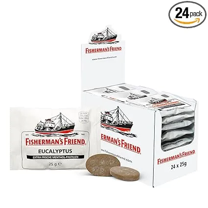 Fisherman’s Friend Eucalyptus 24er Pack (24x25g) ab 15,20 € inkl. Prime-Versand