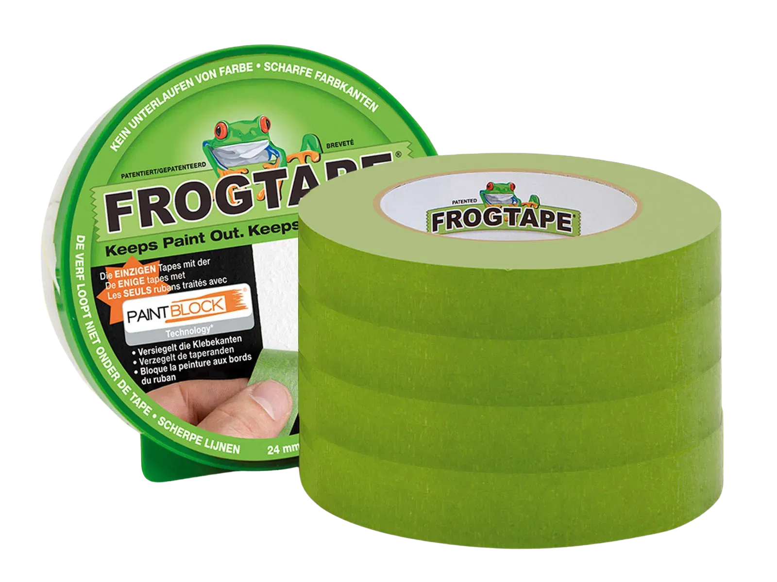 Frogtape Abklebeband 4er Pack (24 mm x 411 m) für 24,90 € inkl. Versand