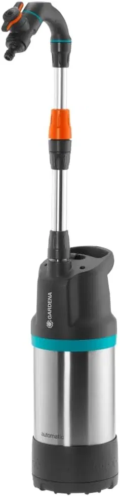 Gardena Regenfasspumpe 47002 inox automatic mit integrierten Filter (Gr. 4000 bis Gr. ATIS) für 94,00 € inkl. Versand (statt 132,57 €)