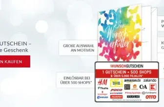 Schnäppchen, Deals und Rabattcodes des Tages - Geschenkgutschein kaufen