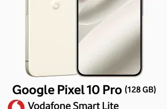 DEINHANDY: Google Pixel 10 Pro (128 GB) + Vodafone Smart Lite GigaKombi Spezial 45 GB 5G für 29,99 € / Monat + 46,98 € einmalig