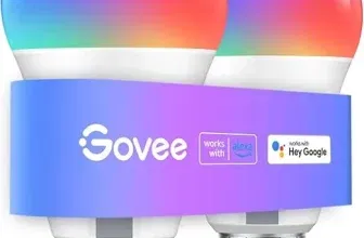 Govee Smart Glühbirne E27 WLAN LED Lampe (2 Stück, dimmbar) für 13,99 € inkl. Prime-Versand