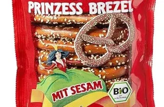 HUOBER Prinzess Brezel Sesam Bio (12x125g) ab 11,75 € inkl. Prime-Versand (statt 19,08 €)