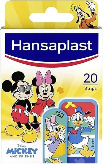 Hansaplast Mickey & seine Freunde Kinderpflaster (20 Strips) ab 2,12 € inkl. Prime-Versand (statt 2,99 €)