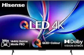 Hisense 55E7Q PRO Fernseher 139cm (55 Zoll) für 449,00 € inkl. Versand