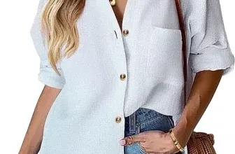 Hotouch Damen Bluse (10 Farben, Gr. S bis XXL) für 17,67 € inkl. Prime-Versand (statt 27,99 €)