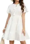 Hotouch Damen Sommerkleid Mit Rundhals (4 Farben, Gr. S Bis Xl) Für 17,39 € Inkl. Prime-Versand (Statt 28,99 €)