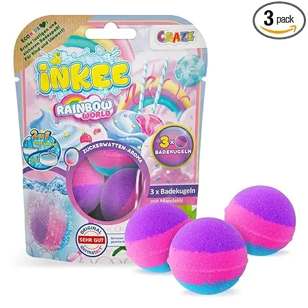INKEE Pack Color Rainbow World (3er Pack) für 3,10 € inkl. Prime-Versand (statt 3,95 €)