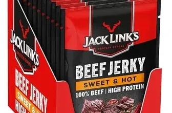 Jack Links Beef Jerky Sweet & Hot Trockenfleisch 12er Pack (12 x 40 g) ab 24,22 € inkl. Prime-Versand
