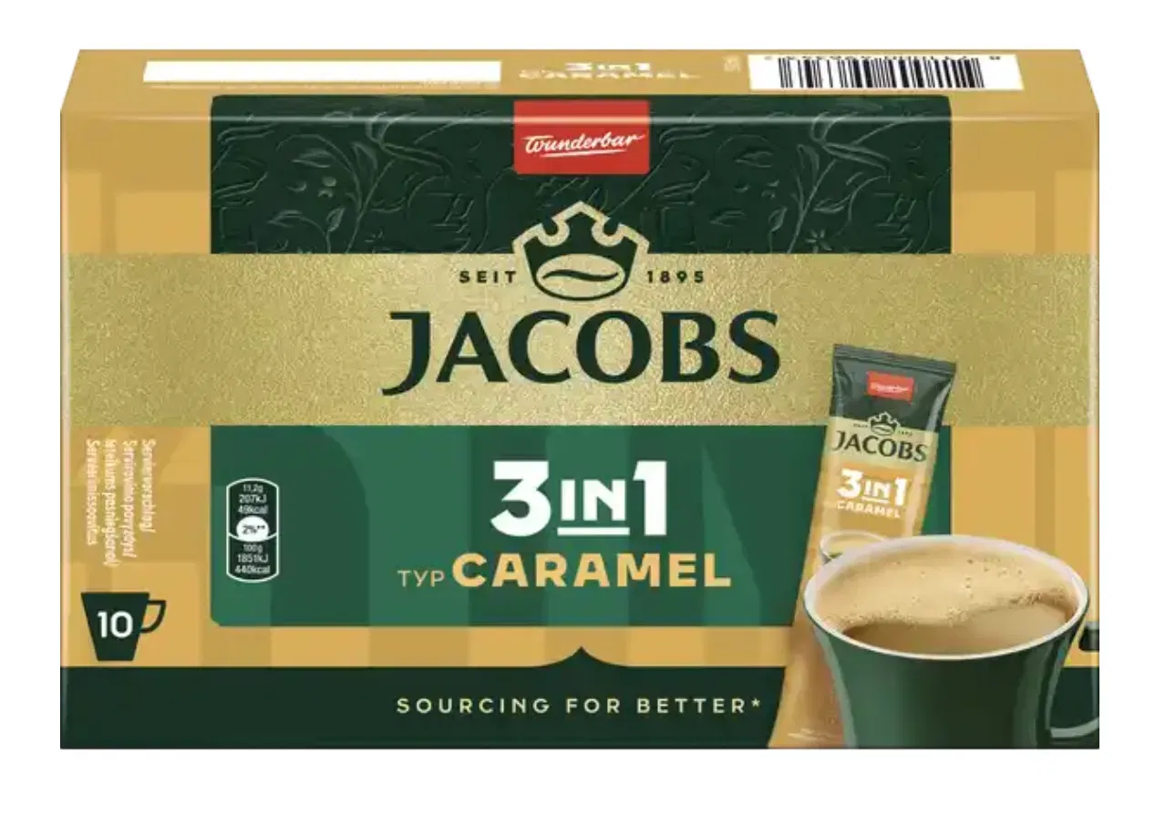 NESCAFÉ 3in1 Typ Caramel gratis testen – mit Geld-zurück-Aktion im Handel