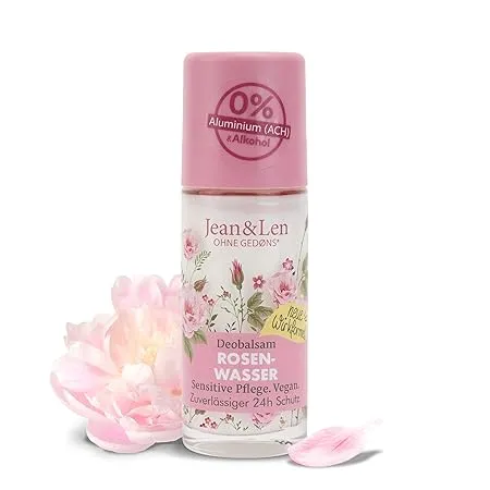 Jean & Len Deobalsam Rosenwasser (50 ml) ab 1,97 € inkl. Prime-Versand (statt 3,49 €)