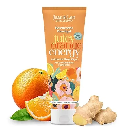 Jean & Len Duschgel Orange & Ingwer pH-hautideal (250ml) ab 1,79 € inkl. Prime-Versand