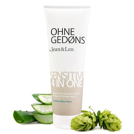 Jean & Len Sensitive 4in1 Duschgel Hopfen & Aloe Vera (250 ml) ab 1,79 € inkl. Prime-Versand (statt 2,99 €)