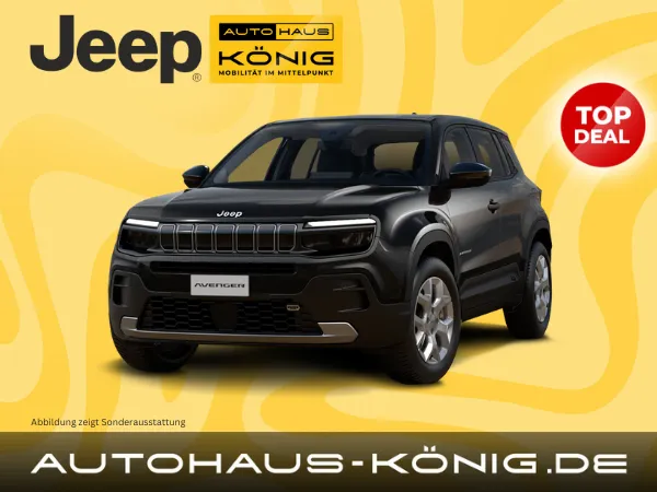 Jeep Avenger Altitude mit 110 PS für 159,00 € / Monat + 1.199,00 € einmalig – LF 0,49 (Privat- und Gewerbekunden)