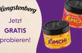 Hengstenberg Kimchi gratis testen - 100 % Cashback