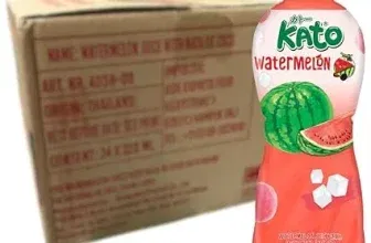 KATO – Wassermelonensaft mit Nata de Coco (24x320ml) ab 16,30 € inkl. Prime-Versand zzgl. Pfand (statt 25,99 €)
