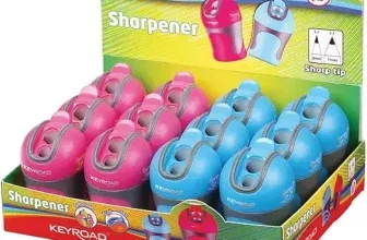 KEYROAD Ergonomischer Doppel-Anspitzer COLOR MATE (12 Stück) für 5,77 € inkl. Prime-Versand (statt 14,00 €)