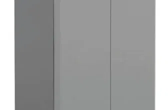 Keter Stilo Kunststoffschrank 68x39x90cm grauschwarzrot inkl. höhenverstellbarem Einlegeboden (max. Tragkraft 15kg) für 29,99 € inkl. Prime-Versand (statt 50,00 €)