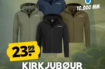 Kirkjubøur Hestur Herren SOFTSHELLjacke (8 Farben, Gr. XS bis 3XL) für 28,94 € inkl. Versand