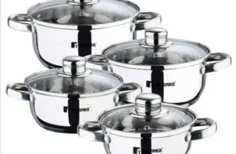3 Sets 🔥Bergner Kochtopfset Viena (3 mal 8-teilig) für 39,97€ bei Abholung (Mömax)