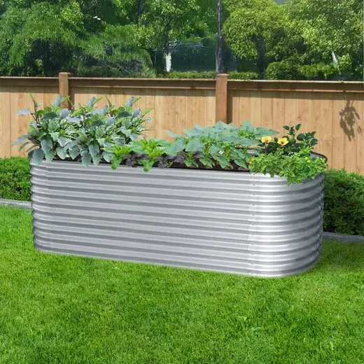 Konifera Hochbeet bodenloses Gartenbeet aus verzinktem Stahl für 69,99 € inkl. Versand