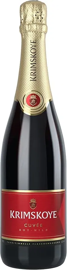 Krimskoye Sekt rot-mild (750ml, 12,5 Vol.) ab 9,68 € inkl. Prime-Versand
