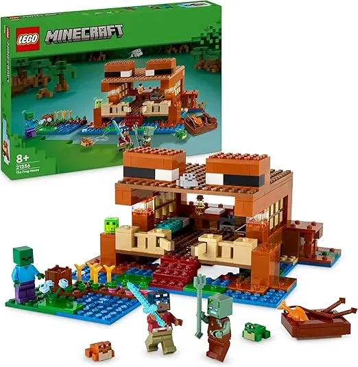 LEGO Minecraft – Das Froschhaus (21256) für 36,99 € inkl. Prime-Versand