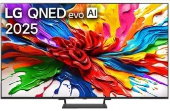 LG 75QNED93A6A: 75 Zoll QNED evo AI TV mit 120 Hz für 1.399 € statt 2.208 €