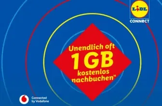 Lidl Connect startet Unlimited on Demand – Prepaid-Tarife mit unbegrenztem Datenvolumen im Vodafone-Netz