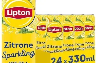 LIPTON ICE TEA Sparkling Lemon Eistee 24er Pack (24 x 0,33 l) ab 13,49 € inkl. Prime-Versand zzgl. Pfand