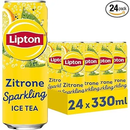 LIPTON ICE TEA Sparkling Lemon Eistee 24er Pack (24 x 0,33 l) ab 13,49 € inkl. Prime-Versand zzgl. Pfand