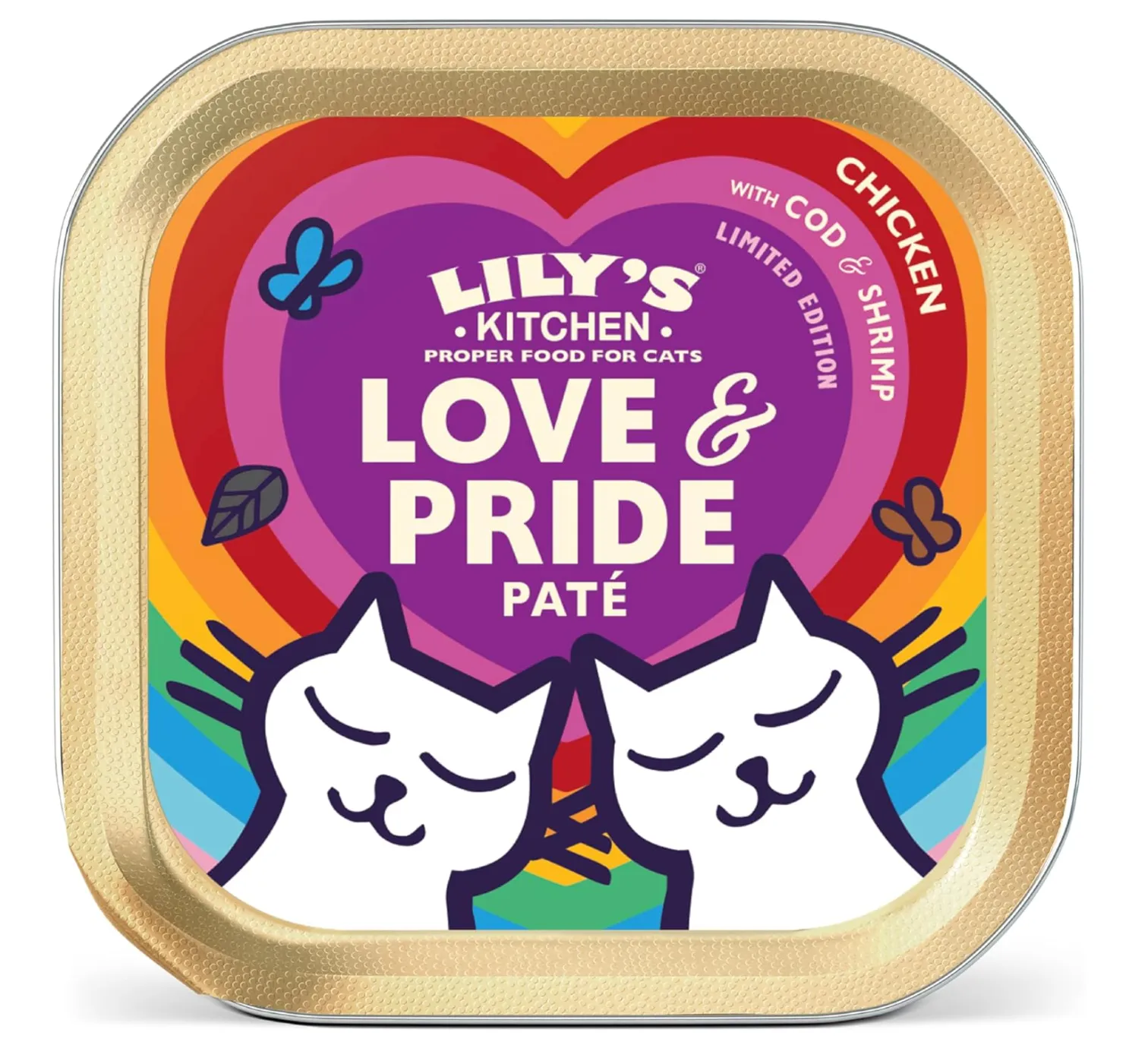 Lily’s Kitchen Nassfutter für ausgewachsene Katzen Huhn mit Kabeljau und Garnelen Paté (19 x 85 g) ab 15,67 € inkl. Prime-Versand (statt 22,61 €)