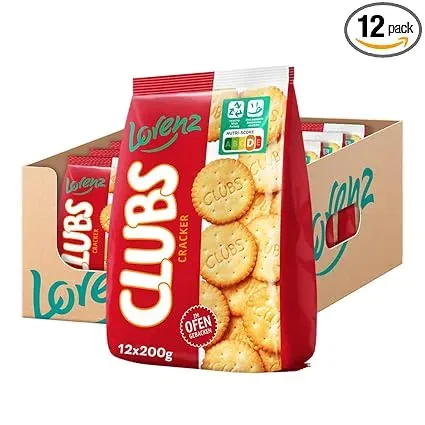 Lorenz Snack World Party Clubs 12er Pack (12 x 200 g) für 13,54 € inkl. Prime-Versand
