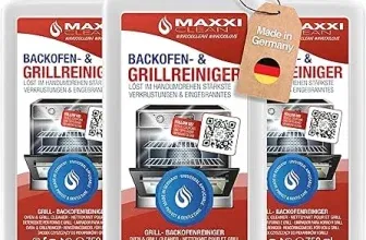 MAXXI CLEAN Backofen- & Grillreiniger extra stark (3 x 750 ml) für 18,90 € inkl. Prime-Versand (statt 29,70 €)