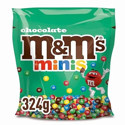M&M’s Minis Knackige Schokolinsen (324g) ab 3,12 € inkl. Prime-Versand (statt 4,99 €)