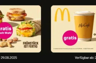 Gratis 🥐 McDonalds Frühstücksprodukt und Heißgetränk [Telekom Magenta Moments]