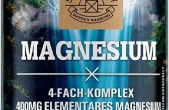 Magnesium Komplex 1430mg (+400mg ELEMENTAR verfügbar) DE SCHEUNENGUT® ab 6,22 € inkl. Prime-Versand (statt 8,89 €)