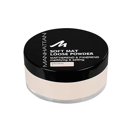Manhattan Soft Mat Loose Powder Natural 1 (1x20g) ab 3,57 € inkl. Prime-Versand (statt 5,95 €)