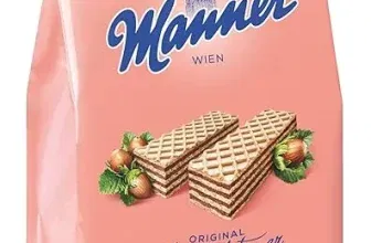 Manner Neapolitaner vegane knusprige Waffeln mit Haselnusscreme 1er Pack (400 g) ab 2,87 € inkl. Prime-Versand (statt 3,79 €)