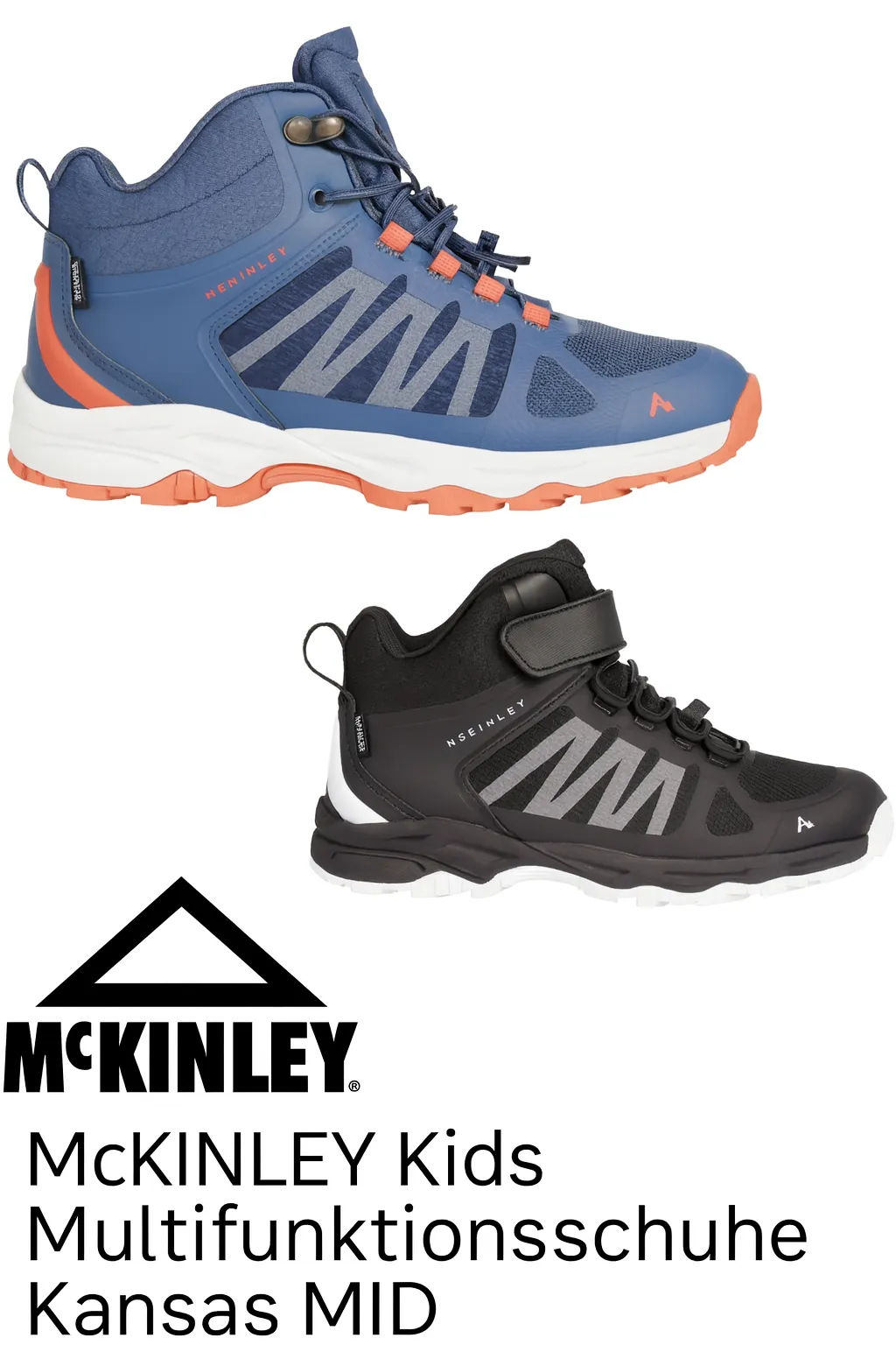 McKINLEY Kids Multifunktionsschuhe Kansas MID (Gr. 28 bis 39) ab 18,21 € inkl. Versand