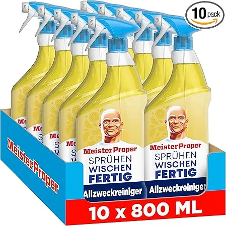 Meister Proper Sprühen-Wischen-Fertig (10x800ml) für 22,90 € inkl. Prime-Versand (statt 32,90 €)