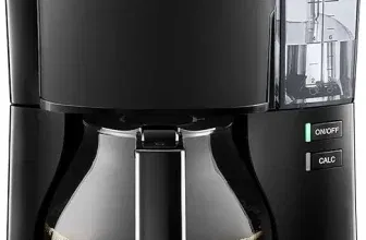 Melitta Look - Filterkaffeemaschine mit Glaskanne (mit Entkalkungsprogramm für bis zu 10 Tassen Kaffee) für 22,99 € inkl. Prime-Versand (statt 74,99 €)