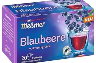 Meßmer Blaubeere (20 Teebeutel) ab 1,61 € inkl. Prime-Versand (statt 2,35 €)