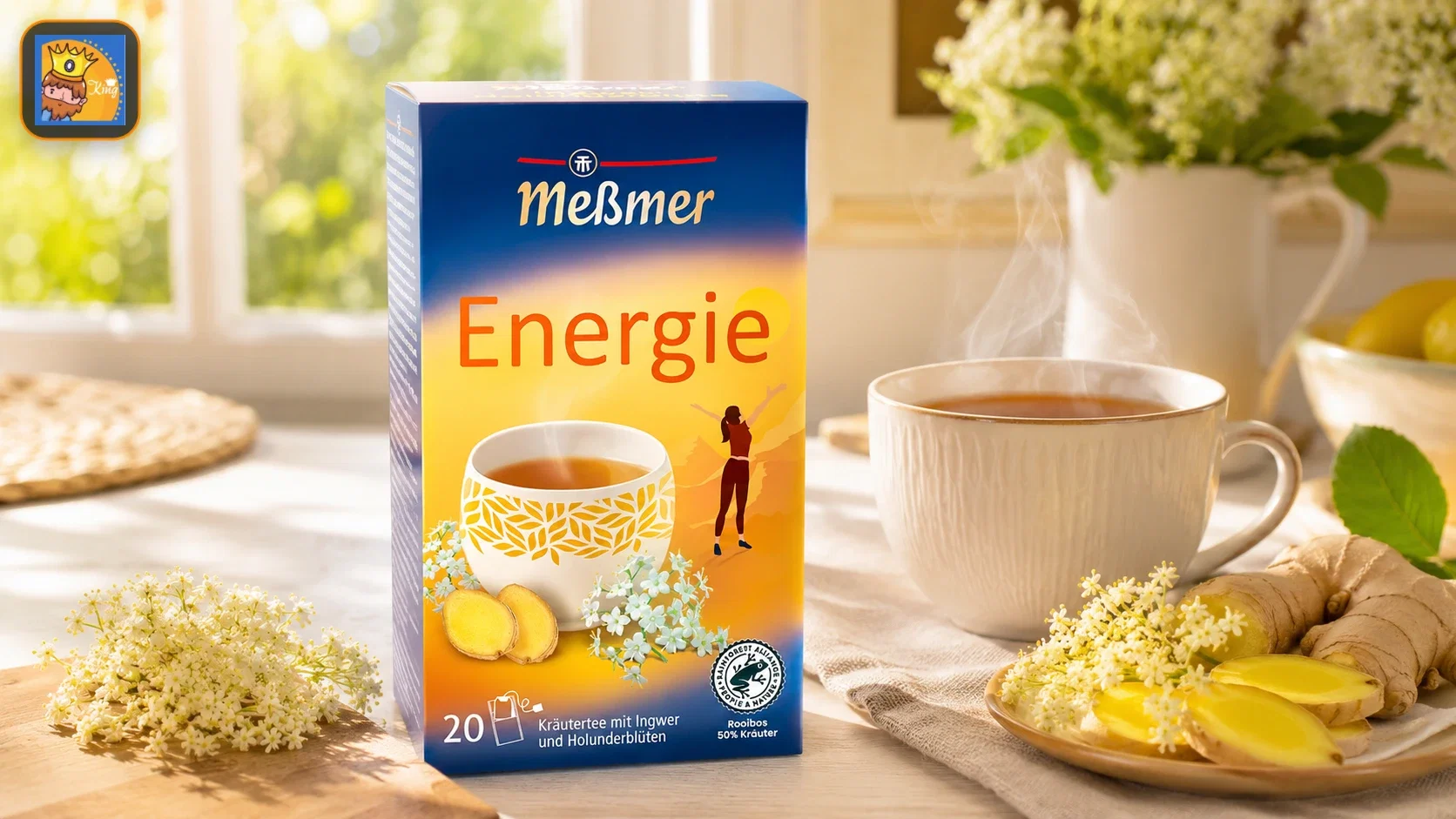 Meßmer Kräutertee Energie (20 Teebeutel)