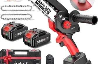 Avhrit Mini Kettensäge (mit Akku 8000 mAh 8 Zoll) für 39,99 € inkl. Versand (statt 79,99 €)