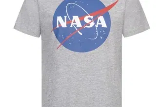Nasa Circle Logo Herren T-Shirt TMMTS007SPO (Gr. S bis XL) für 8,54 € inkl. Versand (statt 15,00 €)