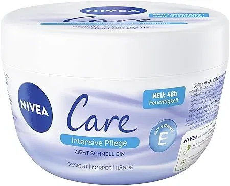 NIVEA Creme Care Intensive Pflege Gesicht- und Körperpflege (200 ml) ab 3,59 € inkl. Prime-Versand (statt 4,75 €)